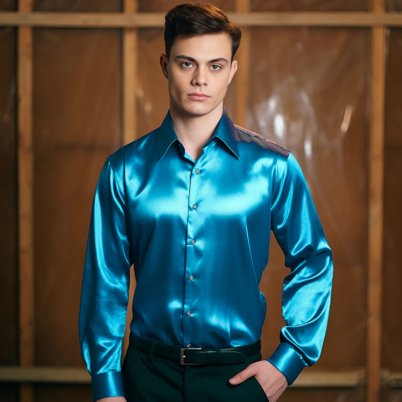 Men's Elegant and Shiny Shirt Amarae