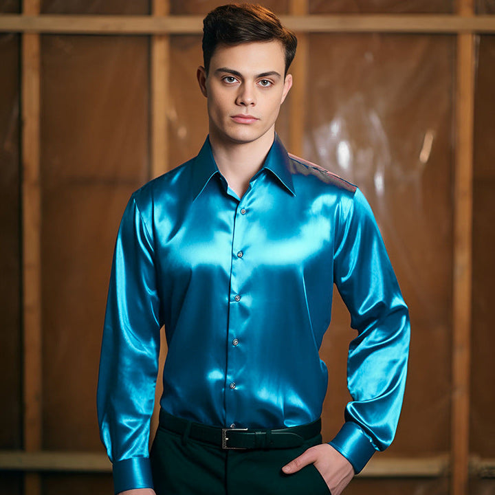 Men's Elegant and Shiny Shirt Amarae
