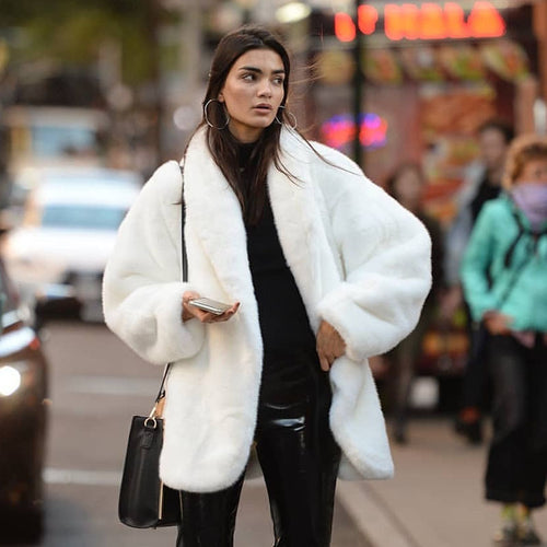 Lady Chic Faux Fur Jacket and Style