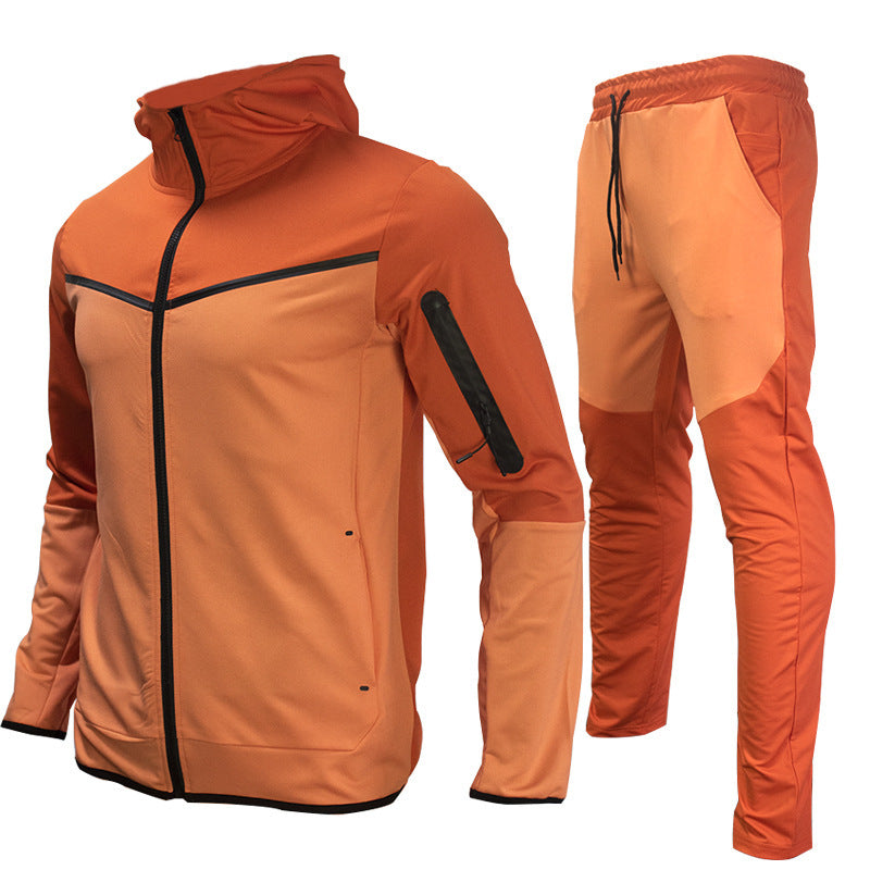 Men's sports tracksuit set with breathable materials and practical zip pockets Lune London