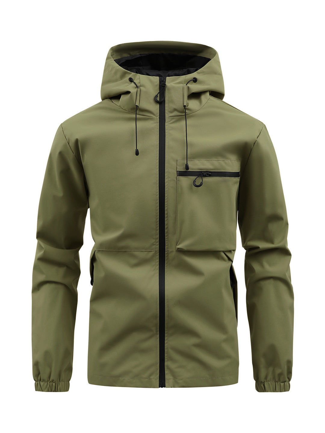 Veste de pluie respirante pour hommes avec capuche réglable Lune London