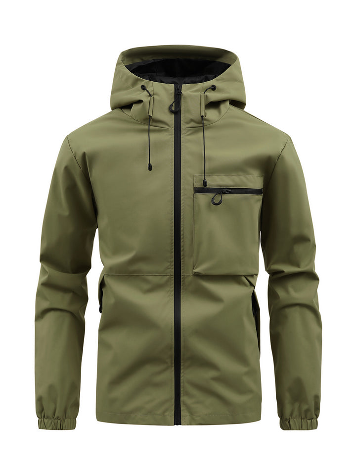 Veste de pluie imperméable pour hommes avec doublure respirante Lune London