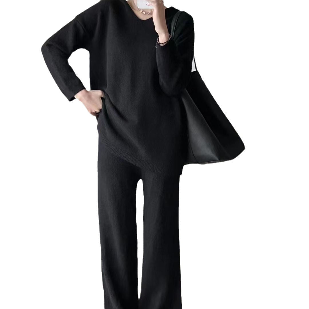 Ensemble Tricot Douillet Femme avec Coupe Ample et Design Élégant Chic & Stil