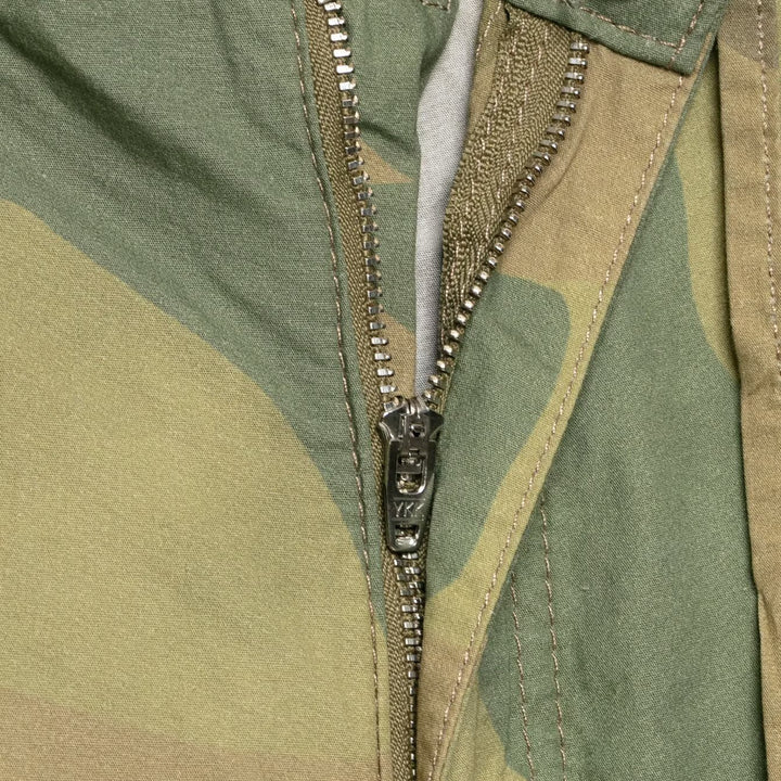 Women's Loose-Fitting Cargo Pants in Camouflage Pattern with Drawstring Waist and Ankle Ties Amarae
