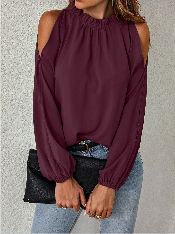 Off-the-shoulder blouse for Chic and Stylish Women