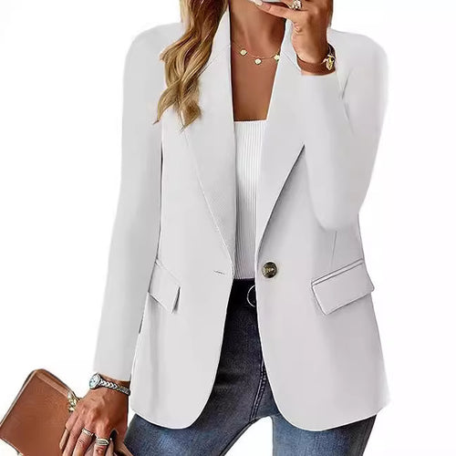 Ladies Elegant Business Blazer with Chic Structure and Style