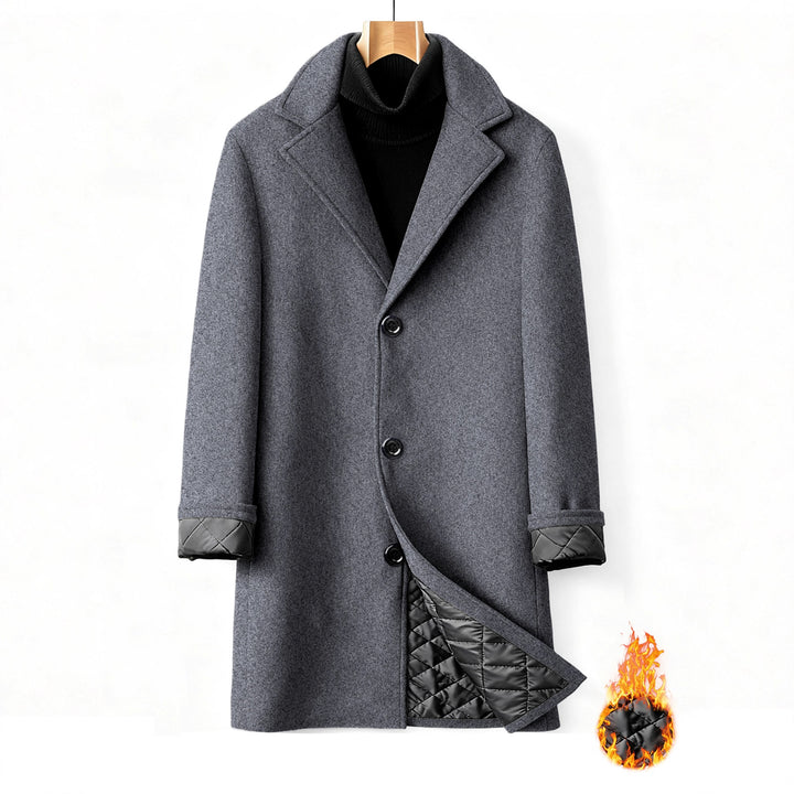 Classic and elegant wool coat for men Lune London