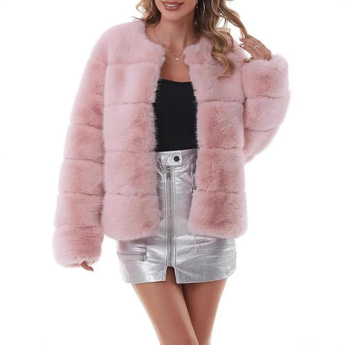 Ladies trendy Faux fur jacket Amarae