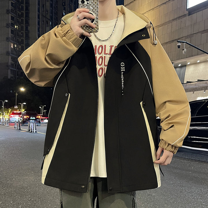 Lune London men's windbreaker transition jacket