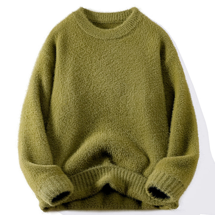 Ladies Plush Sweater in Fuzzy Chic Design and Style
