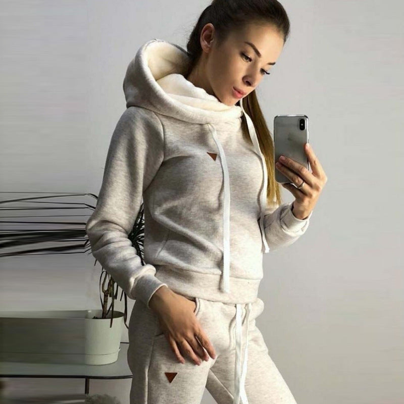 Ladies sporty sweater with high collar and stylish details Lune London