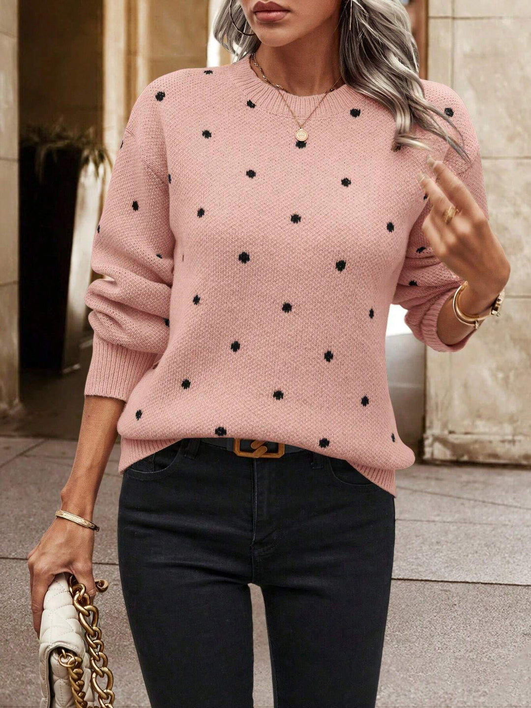 Women knitted sweater Lune London