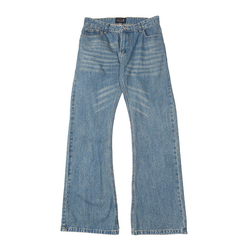Women's wide leg jeans with an original Amarae design