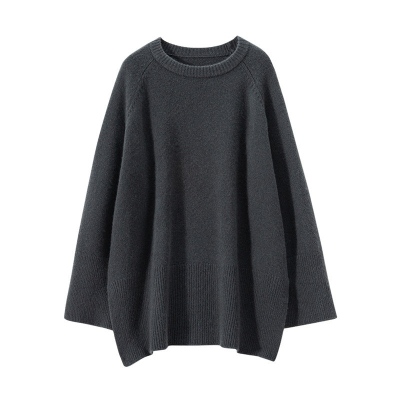 Pull en tricot épais pour femmes avec un design surdimensionné et des manches volumineuses Chic & Stil
