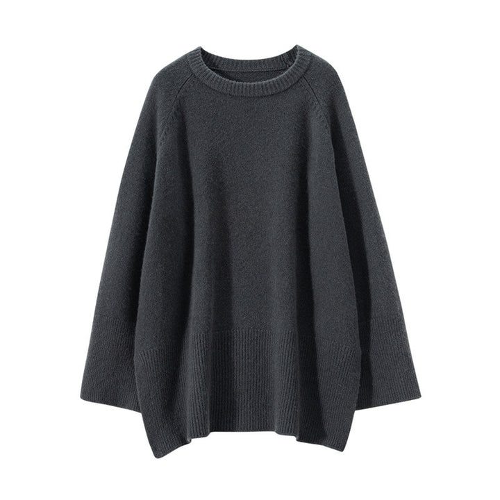 Pull en tricot épais pour femmes avec un design surdimensionné et des manches volumineuses Chic & Stil