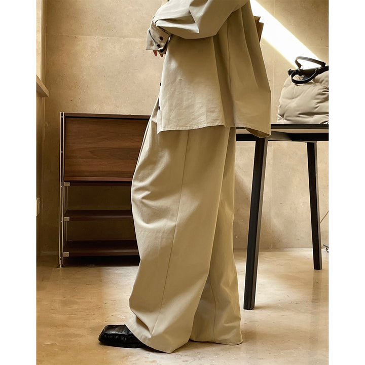 Women's High-Waisted Wide Pleated Balloon Baggy Pants Amarae