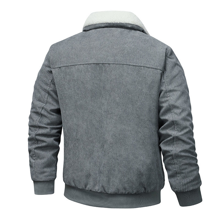 Trendy corduroy jacket for men with soft lining Amarae