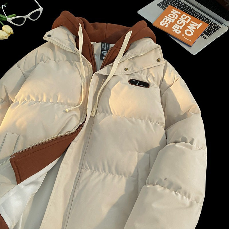 Ladies stylish quilted jacket with integrated hoodie Amarae