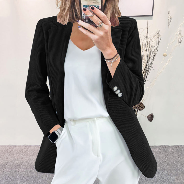 Veste à rayures à la mode pour femmes avec coupe slim Chic & Stil