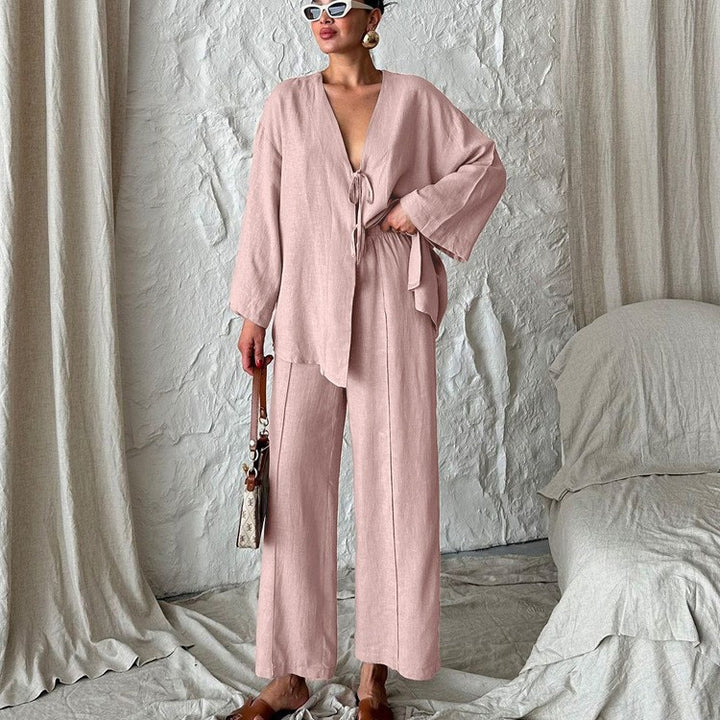 Casual set for women with a loose top and comfortable pants Lune London