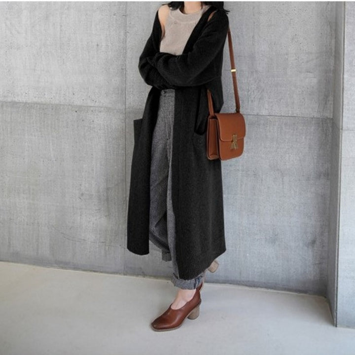 Manteau de détente pour femmes avec devant ouvert et poches pratiques Chic & Stil