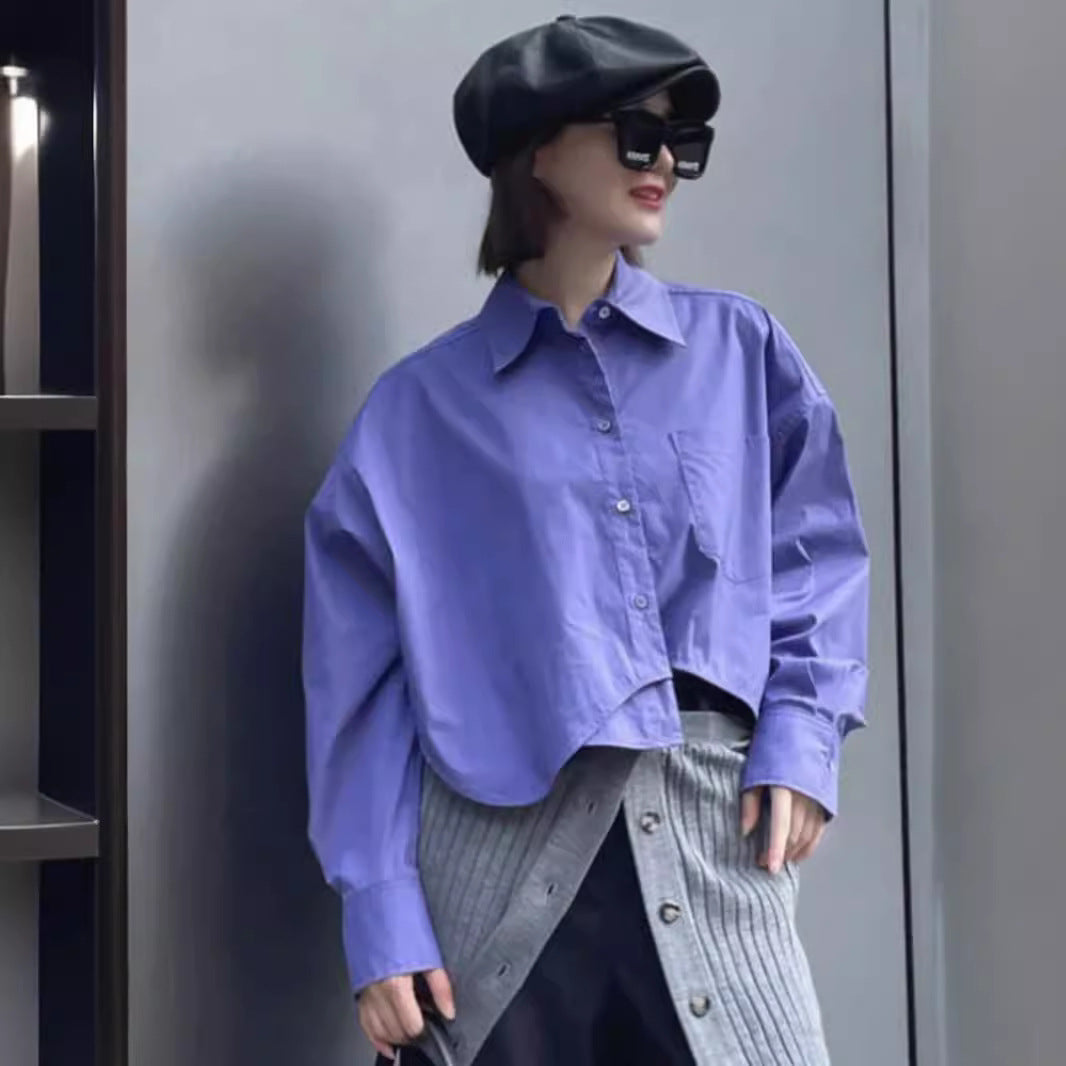 Blouse courte élégante pour femmes avec coupe oversized Chic & Stil