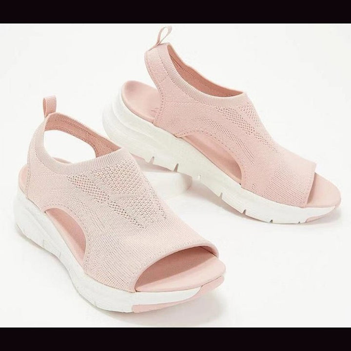 Breathable leisure sandals for women with innovative mesh surface Lune London