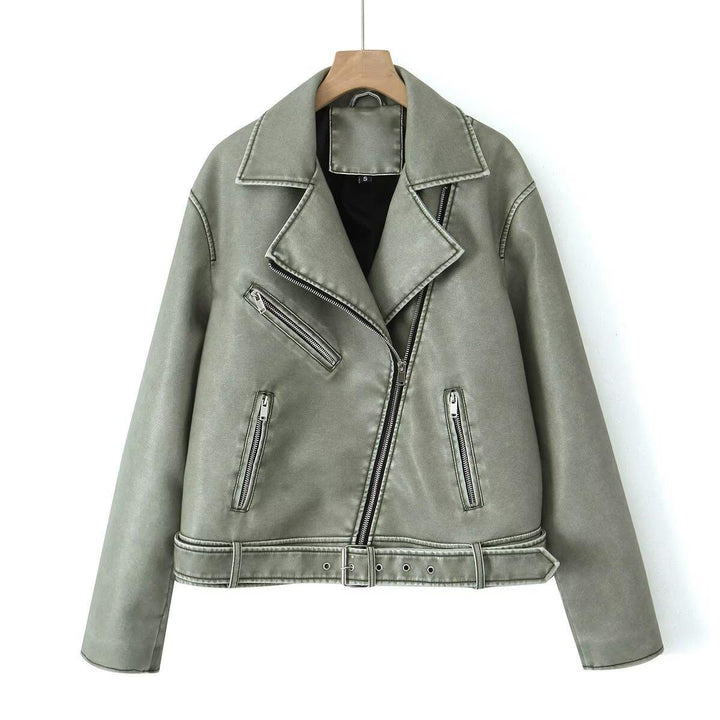 Lune London Vintage Biker Jacket for Women