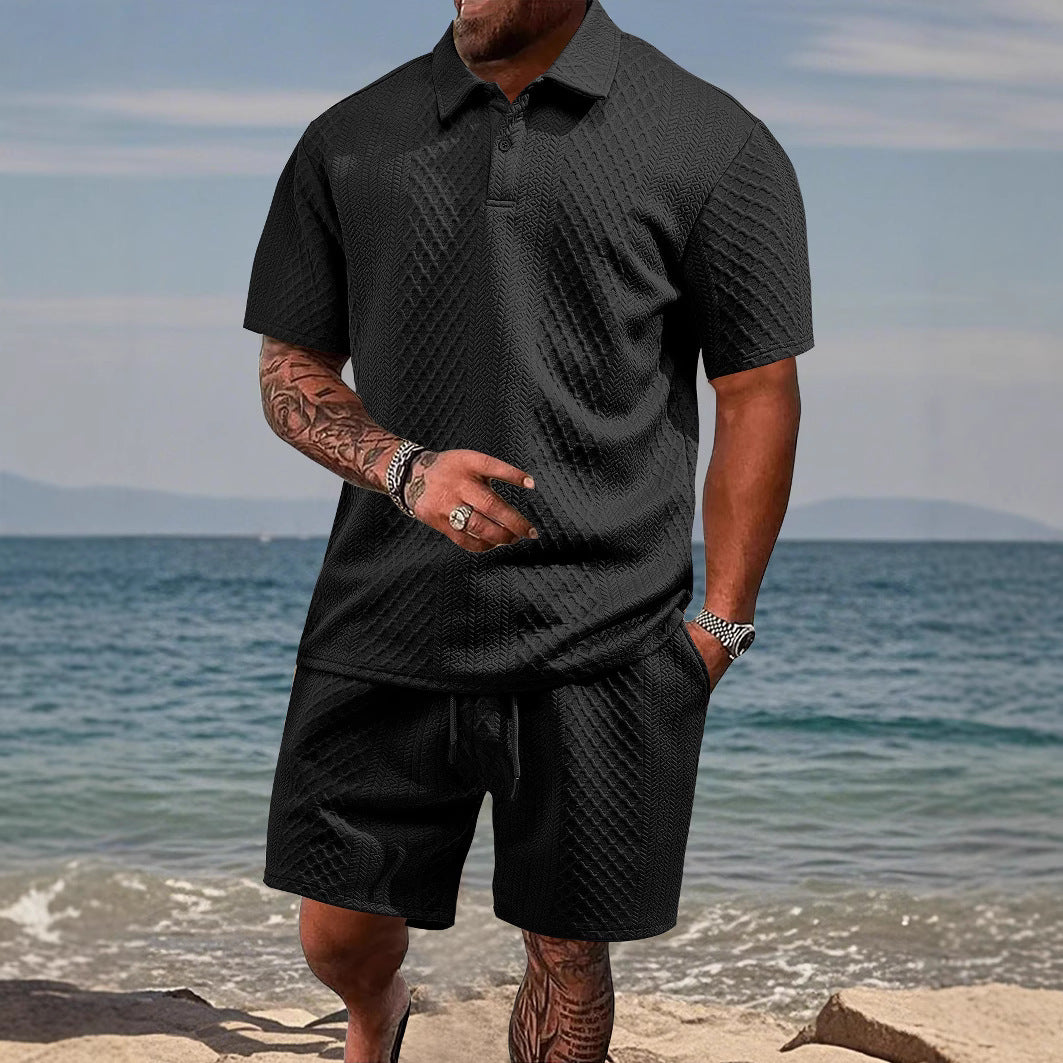 Men's Sport Polo Set and Shorts Lune London
