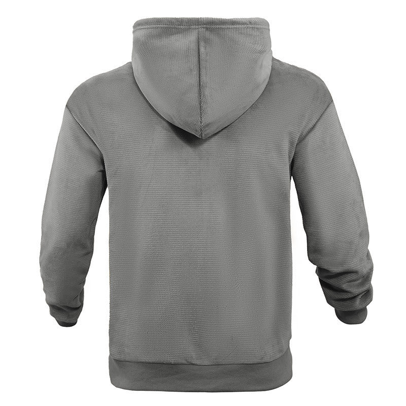 Men's technical Zip-Hoodie with breathable fabric and side pockets Lune London