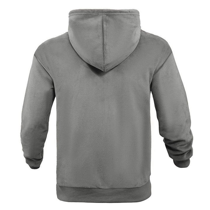 Men's technical Zip-Hoodie with breathable fabric and side pockets Lune London