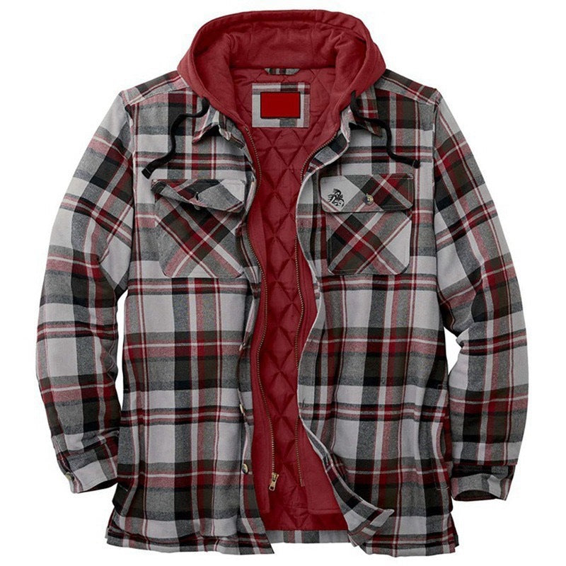 Lune London | Classic Transition Jacket with Check Pattern