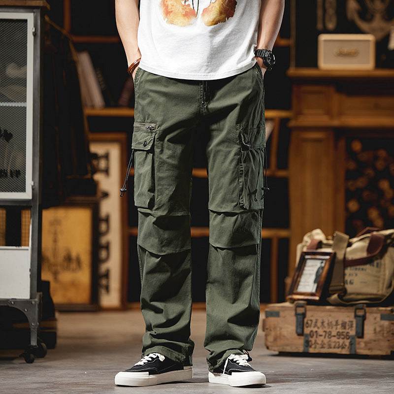 Men's cargo style pants with multiple pockets Lune London