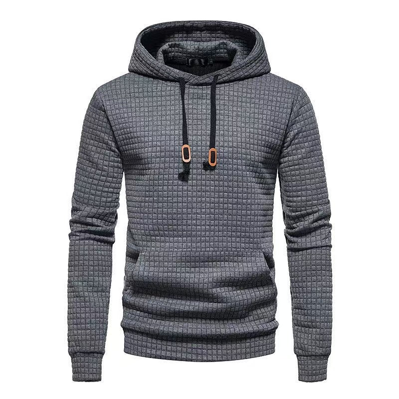 Men's Hoodie with textured design and modern cut Lune London
