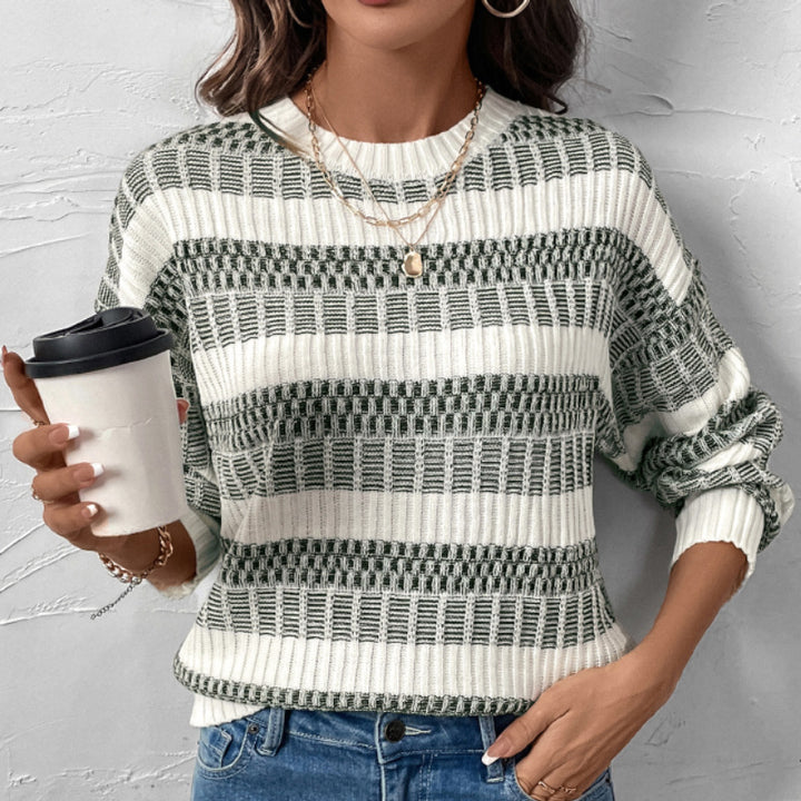 Sweater women with textured pattern and loose fit Lune London