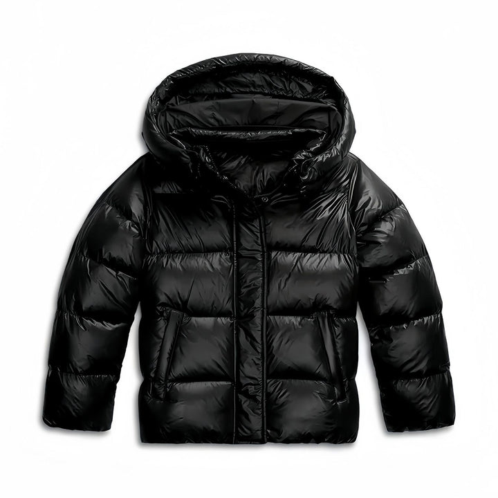 Ladies quilted sports jacket with hood Lune London