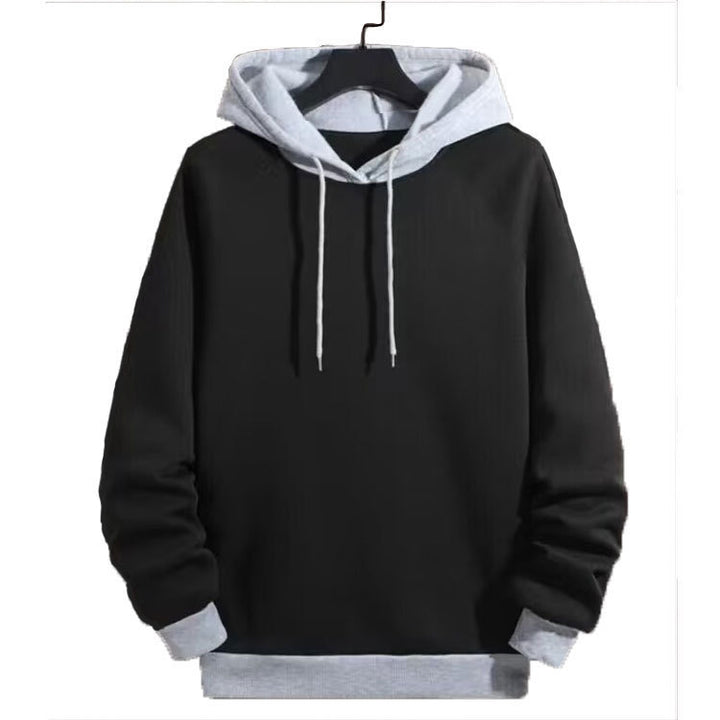 Men's casual hoodie with contrast sleeves Lune London