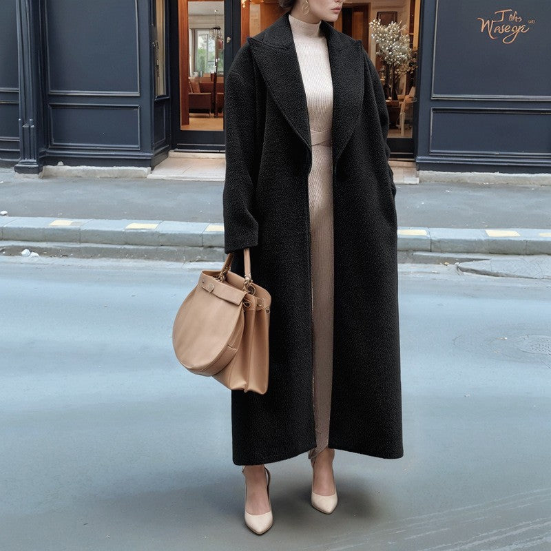 Oversized plush coat for women Lune London