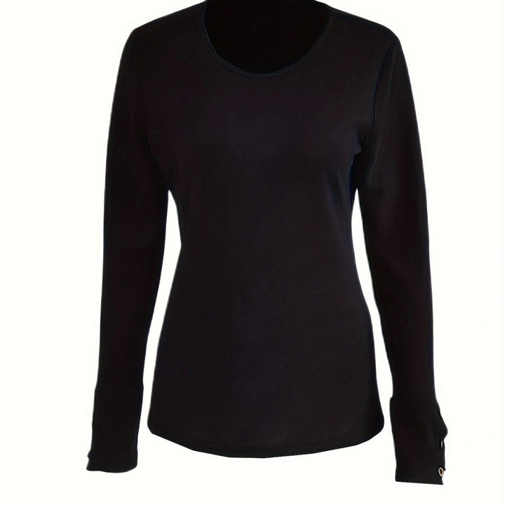 Long sleeve shirt for women with trendy button details Lune London