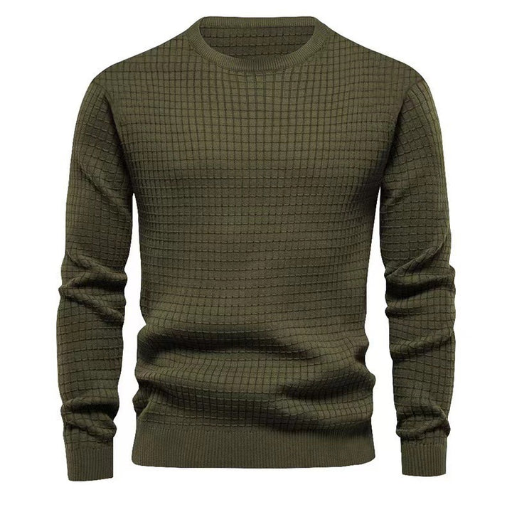 Structured long sleeve pullover for men Lune London