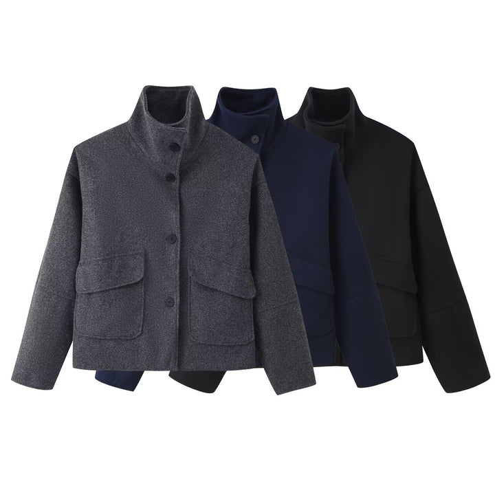 Veste de transition confortable pour femme en matériau doux Chic & Stil