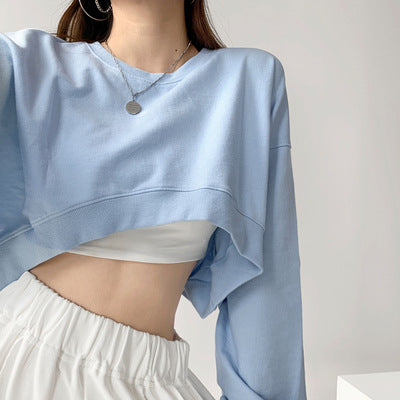 Women's Cropped Sweatshirt Lune London