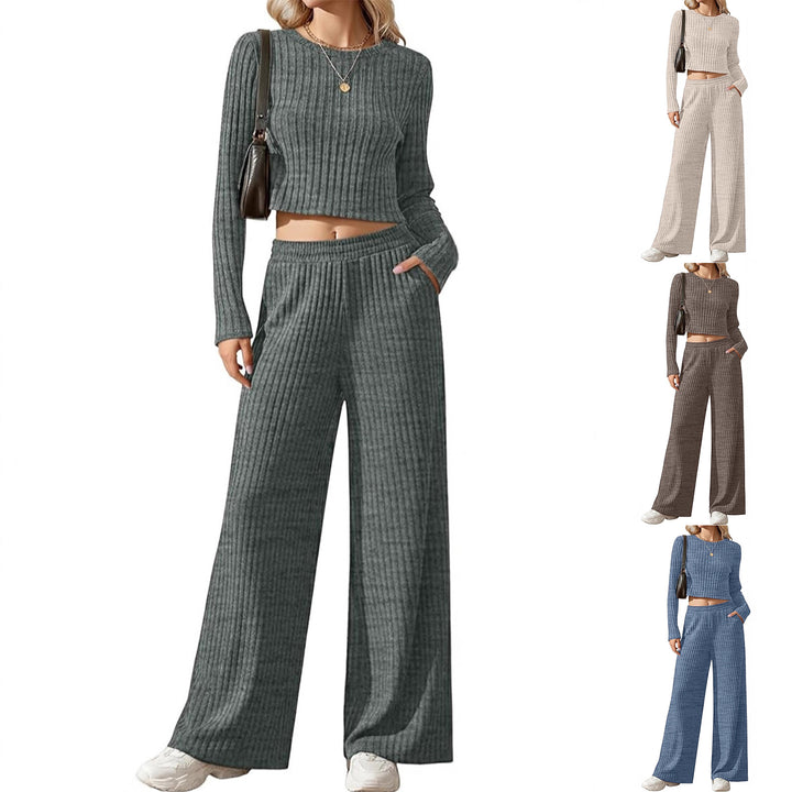 Ensemble en tricot élégant et décontracté pour femmes avec coupe ample Chic & Stil