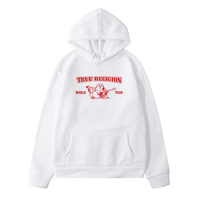 Women's Hooded Sweater with Eye-Catching Logo Design Chic & Stil