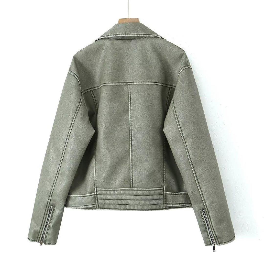 Lune London Vintage Biker Jacket for Women
