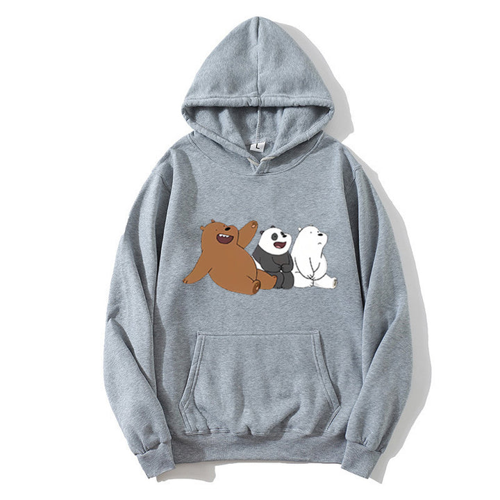 Women's hoodie with humorous animal motif Chic & Stil