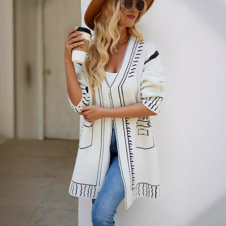 Designer-Inspired Knit Coat for Women Lune London