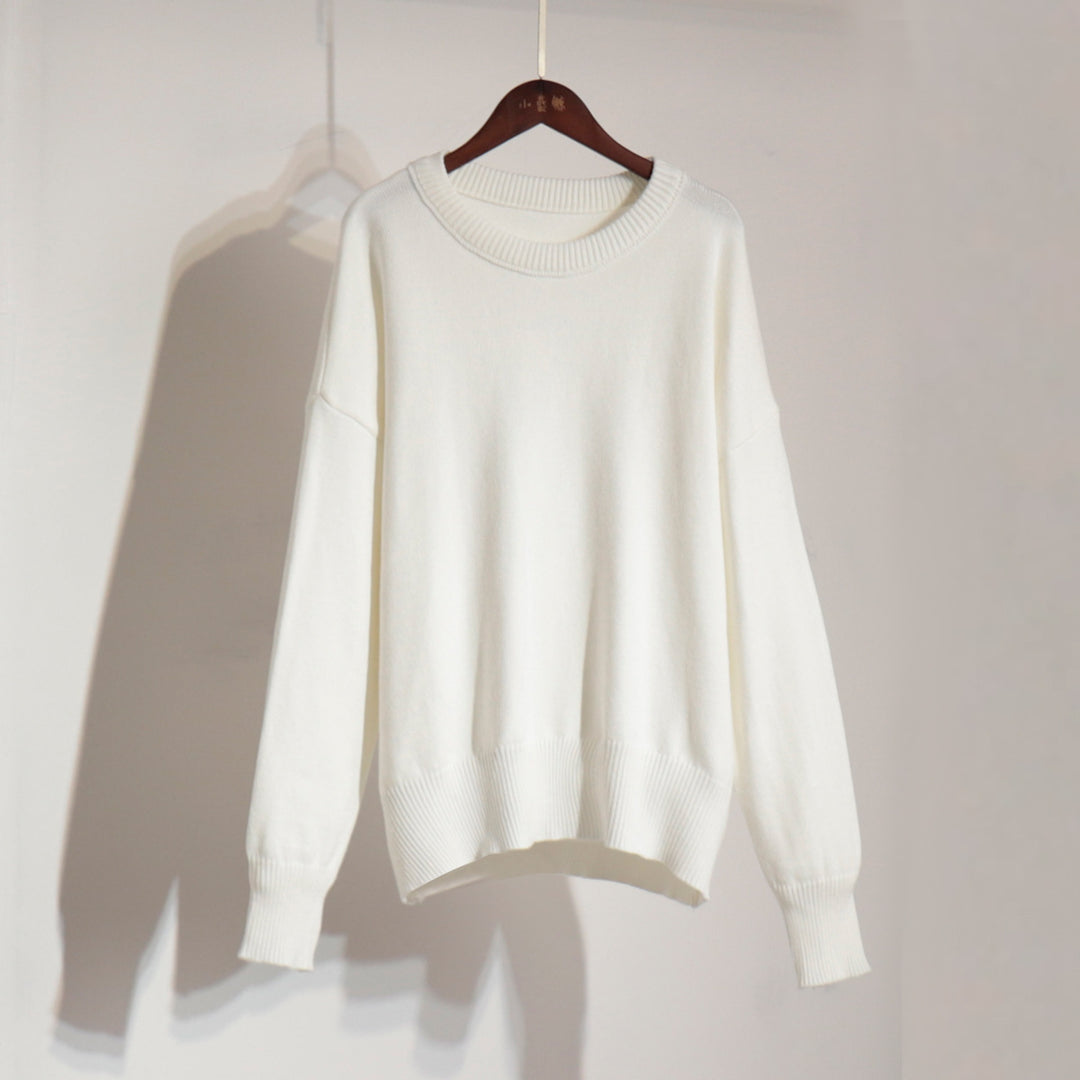 Pull oversized pour dames avec motif tricoté texturé Chic & Stil