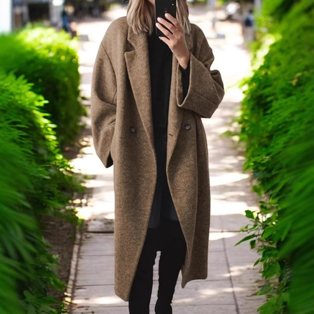 Oversized wool coat Women Amarae