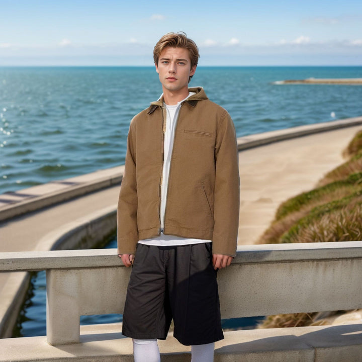Modern leisure jacket for men with structured design Lune London